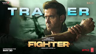 FIGHTER Trailer  Hrithik Roshan Deepika Padukone Anil Kapoor  Siddharth Anand  25th Jan 2024 [upl. by Errised]