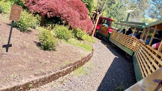 A traine ride in the Oregon Zoo [upl. by Dawkins]