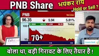 Punjab national bank stock analysisHold or Sell pnb share news todaypnb share target tomorrow [upl. by Rubi634]