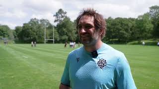 Interview with Barbarians Captain Sam Whitelock [upl. by Dibru]