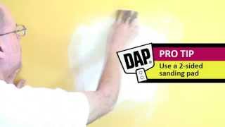 How to Do Easy Drywall Repair with DAP Presto Patch [upl. by Tollman]