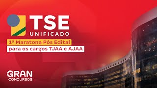 Concurso TSE Unificado  1ª Maratona Pós Edital Analista Judiciário Área Administrativa [upl. by Anaila820]