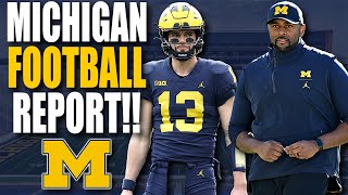 Update on QB Battle Latest on BIG Flip Target Michigans Next GREAT Running Back and More [upl. by Ennairoc905]