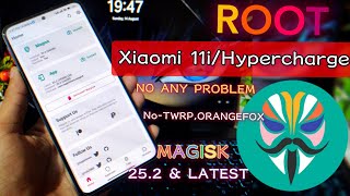 How To Root Xiaomi 11iHypercharge🔥MIUI 13 A12 Rom  Full Guide  No Any Problem 🔥 [upl. by Jutta]