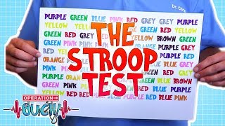 The Stroop Test  Operation Ouch  Science for Kids [upl. by Kablesh522]