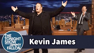 Kevin James Demonstrates His Physical Comedy Skills with a Pratfall Entrance [upl. by Treble]