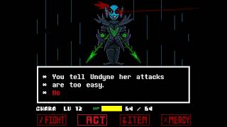 Undyne the OP but her bullets became unfair [upl. by Llerihs]