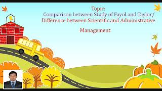 Comparison between Scientific Management and Administrative Management  Taylor Vs Fayol [upl. by Ecinnej]