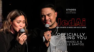 Jed Madela amp Aicelle Santos  quotOfficially Missing Youquot a Tamia cover Live at JedAi [upl. by Doug]