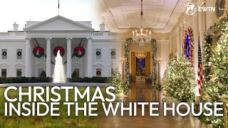 Look Inside The White House This Christmas  EWTN News In Depth [upl. by Ayekin]