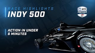 Race Highlights  107th Running of the Indianapolis 500  INDYCAR [upl. by Amhser]