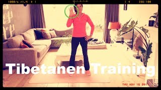 5 Tibetanen Training  Thuis Trainen  Jacqueline van Dijk  Personal Trainer [upl. by Benil]