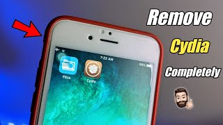 How to delete Cydia from iPhone  How to unjailbreak any iPhone completely [upl. by Marras]