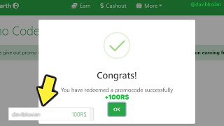ALL NEW 12 PROMO CODES FOR CLAIMRBXRBLXEARTH 2023 NEW and WORKING rblxearth amp claimrbx code [upl. by Adnawyt]