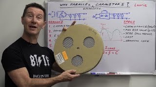 EEVblog 742  Why Electrolytic Capacitors Are Connected In Parallel [upl. by Enelear976]