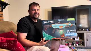 Gel Zone Pro”Kratos” gel blaster Unboxing amp initial thoughts RC Cincy Extras [upl. by Llerut71]