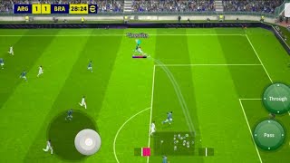 Argentina VS Brazil 21 viral efootball [upl. by Johnsten]