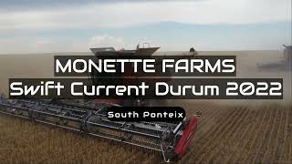 Monette Farms Durum Harvest 2022 [upl. by Yaner222]