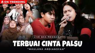 Maulana Ardiansyah  Terbuai Cinta Palsu Live Ska Reggae [upl. by Gavette]