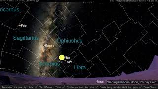 December 3 2023 The 3rd day of the Ophiuchus Sun 12023 [upl. by Kellby]