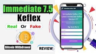 Immediate 75 Keflex Real or Fake Immediate 75 Keflex Review  Scam or Legit  Keflex i700 Bitcoin [upl. by Dysart]