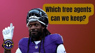 Can the Baltimore Ravens retain its free agents [upl. by Rebmeced364]