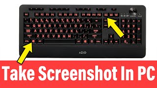 How To Take Screenshot In PC Laptop 2021  Steps To Take Screenshots In Windows Computer [upl. by Atiz999]