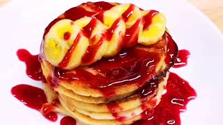 EASY YAM HOTCAKES  Breakfast ideas [upl. by Ardyaf]