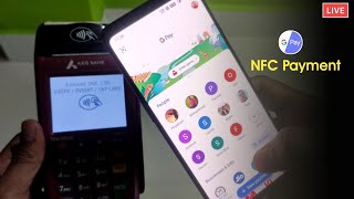 Google Pay Tap and Pay NFC Payment Live 🔴  Google Pay Card Payment [upl. by Aerbas]