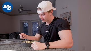 Lean Bulking As A Natural Bodybuilder  Full Day Of Eating  Casey Kelly [upl. by Onifled14]