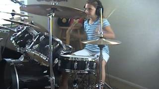 Seven Mary Three quotCumbersomequot a drum cover by Emily [upl. by Aicemat482]