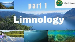 limnology part1bfsc fisheries scienceicarjrfibpsbachelor in fisheries sciencenabardbfsc [upl. by Enileda]