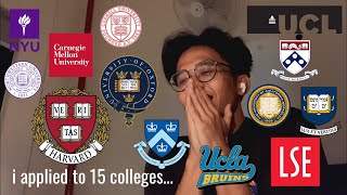 COLLEGE DECISION REACTIONS 2024  Ivies UCs UCAS and more  International Student from Malaysia [upl. by Anes]