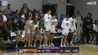 Trevecca Mens Basketball FULL Highlights vs Milligan 20231230 [upl. by Ahsinroc]