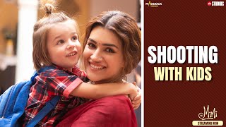 Mimi  Shooting With Kids  Kriti Pankaj Sai  Dinesh Laxman  Streaming Now JioCinema amp Netflix [upl. by Minette]