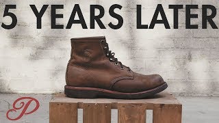 5 Years Later Chippewa Boots Followup Review [upl. by Eivol]