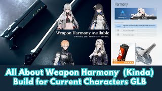 PGR Weapon Harmony System Full Guide Kinda amp Recommend Builds for Popular Characters [upl. by Meeharbi]