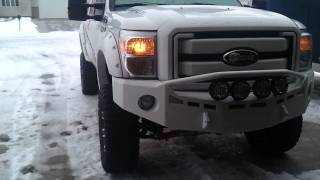 2011 powerstroke 67 dpf delete cold start [upl. by Aliakam]