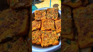 Masala bread 😘😍🤤 viral food cookingshorts cooking recipe foodie shorts video [upl. by Wrdna]