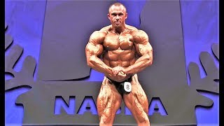 Thomas Burianek AUT NABBA Worlds 2012  Masters Over 40 Winner [upl. by Tamqrah236]