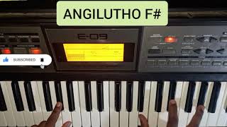 Song TutorialAngilutho ngaphandle kwakho F [upl. by Iturk262]