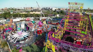 The Funfair in Estepona May 2023  La Feria en Estepona Mayo 2023 [upl. by Ahsenom135]