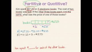 Partitive and Quotitive Measurement Problems [upl. by Lenz898]