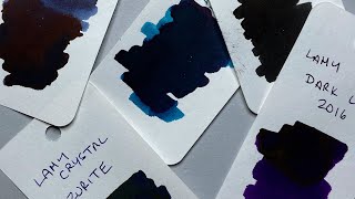 My Top 5 Lamy Inks 2024 Edition [upl. by Ashlee]