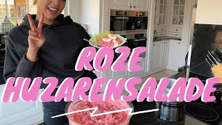 SURINAAMSE HUZARENSALADE  DE TAUSJES FLOG 42 LIFEISFOOD KOOKVLOG FOODVLOG [upl. by Oicneserc]