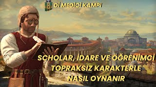 CK3 Topraksız Landless Rulers Scholar ve Stewarship Nasıl Oynanır  l CK3 Yeni DLC [upl. by Nivahb]