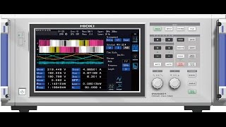 Hioki PW6001 Power Analyzer  002 Accuracy Power Analysis to Test Inverter Efficiency [upl. by Enytsirhc]