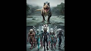 Alien vs T rex vs White Animals  Godzilla lion polar bear king kong Wolf blackpanther hyena [upl. by Estis]