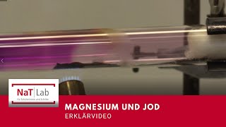 Erklärung zur Reaktion von Magnesium und Iod und der Entstehung von Magnesiumiodid [upl. by Milewski403]