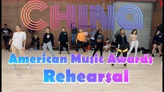 China  Anuel AA Ozuna Daddy Yankee  Rehearsal for Latin AMAs  Greg Chapkis Choreography [upl. by Nomit]